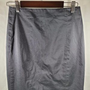 Ann Taylor Women's Size 4 Petite Gray Pencil Skirt
